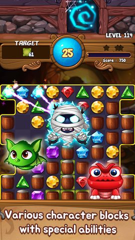 Screenshot 3: Jewels Time : Endless match