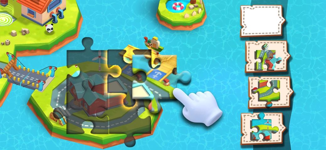 Screenshot 5: Little Panda's Puzzle Town 4+