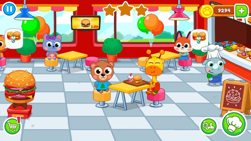 Screenshot 3: Burger Cafe