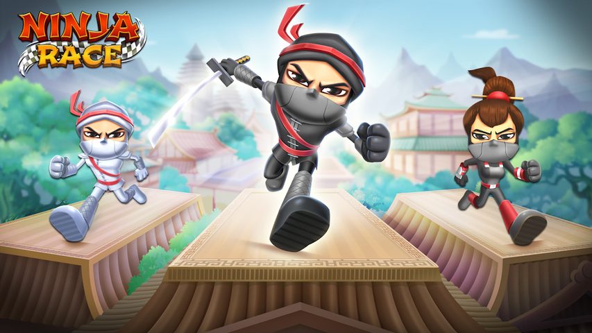 Screenshot 1: Ninja Race - Multiplayer