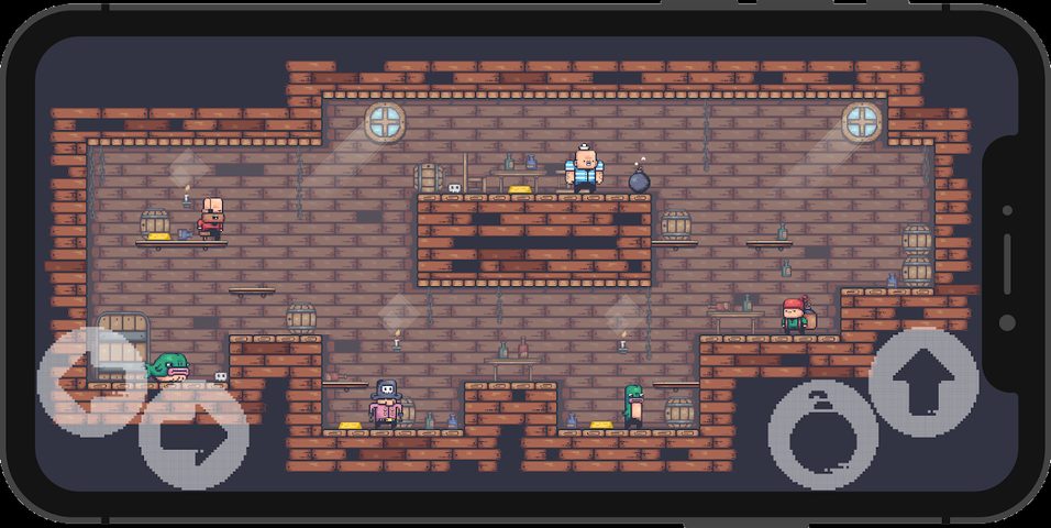 Screenshot 2: Pirate Bomb Attack