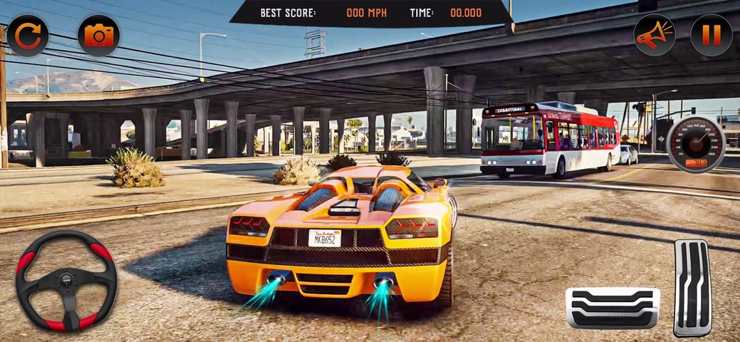 Screenshot 4: Car Driving Simulator: SUV 4+