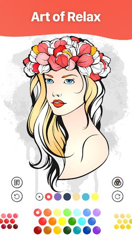Screenshot 1: Jolly Paint: Coloring Book