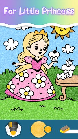 Screenshot 9: Princess coloring book pages