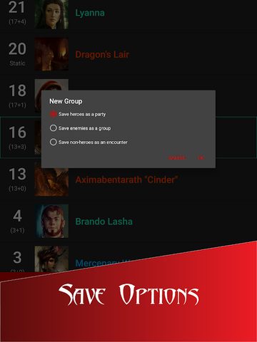 Screenshot 22: Initiative Tracker for D&D