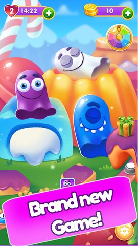 Screenshot 1: Jelly Sweet: Match 3 Game