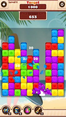 Screenshot 1: POP Block Puzzle