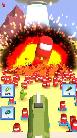 Screenshot 19: Imposter Crowd Attack: TD Shooting War