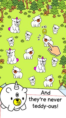 Screenshot 2: Bear Evolution: Idle Clicker
