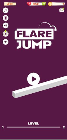 Screenshot 1: Flare Jump