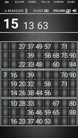 Screenshot 8: Bingo Live Black Edition Money Game Lotto online $