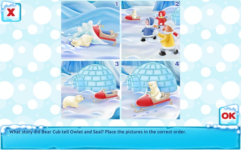 Screenshot 20: Polar Bear Cub - Fairy Tale with Games Free