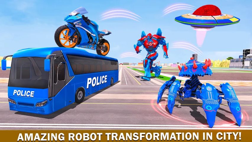 Screenshot 17: Bus Robot Car War - Robot Game