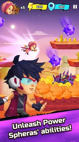 Screenshot 3: BoBoiBoy Galaxy Run