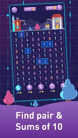 Screenshot 2: Numbers: Crazy Millions - Take Ten Logic Puzzle