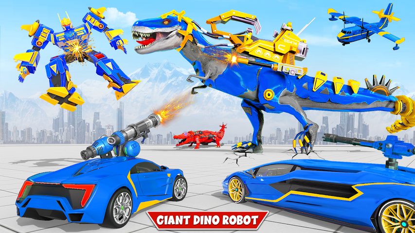 Screenshot 23: Dino Transform Robot Car Game