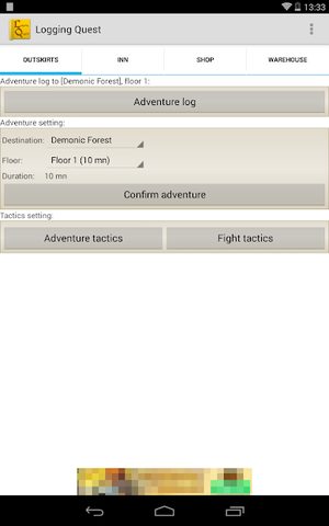 Screenshot 8: Logging Quest