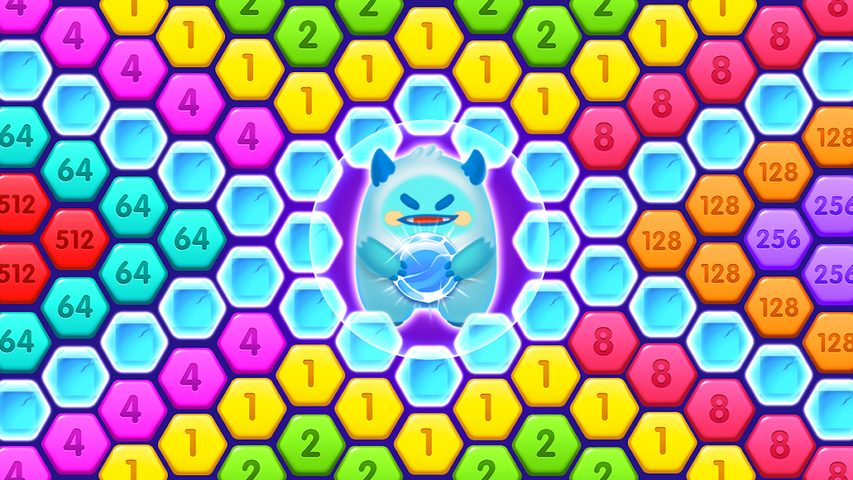 Screenshot 2: Merge Number - Hexa Puzzle