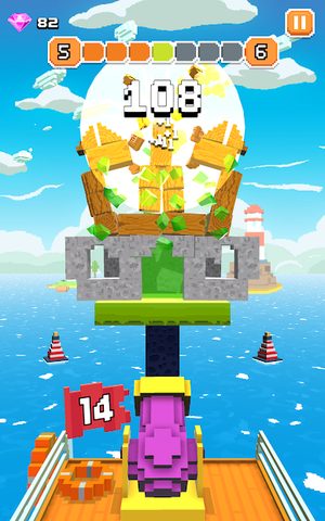 Screenshot 22: Blocky Tower - Knock Box Balls