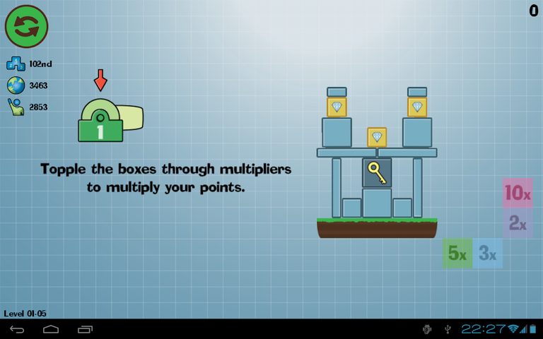 Screenshot 18: Box Topple - Knockdown!