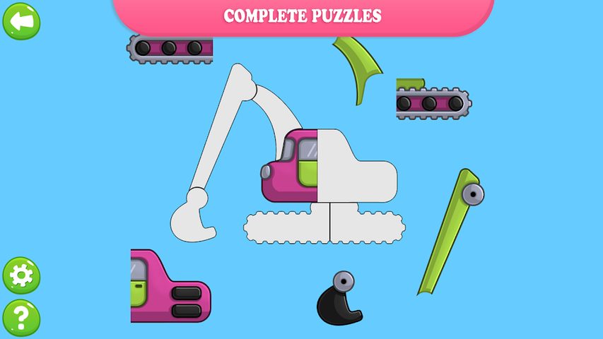 Screenshot 8: Car Puzzles for Kids