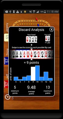 Screenshot 7: Cribbage Pegboard