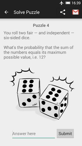 Screenshot 14: Probability Math Puzzles