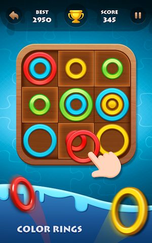Screenshot 17: Color Rings : Jigsaw Puzzle