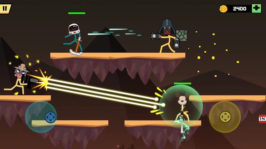 Screenshot 2: Stickman Fight Battle - Shadow Warriors