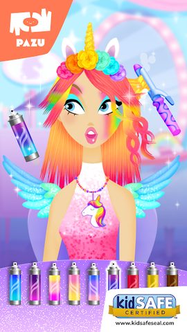 Screenshot 13: Girls Hair Salon Unicorn