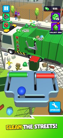 Screenshot 1: Garbage Truck 3D!!!