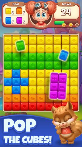Screenshot 1: Cube Blast: Match 3 Puzzle