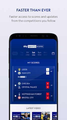Screenshot 3: Sky Sports Scores