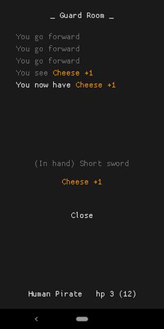 Screenshot 2: One Pixel Dungeon