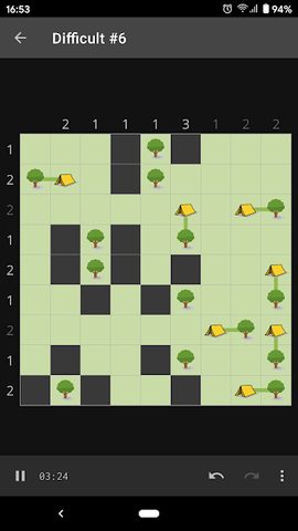 Screenshot 13: Trees and Tents Puzzle