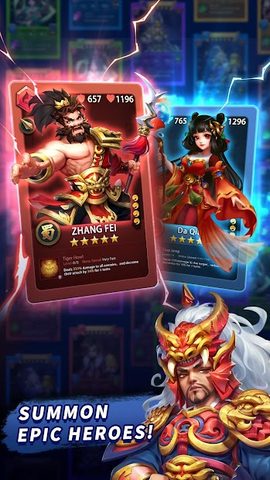 Screenshot 2: Three Kingdoms & Puzzles: Matc