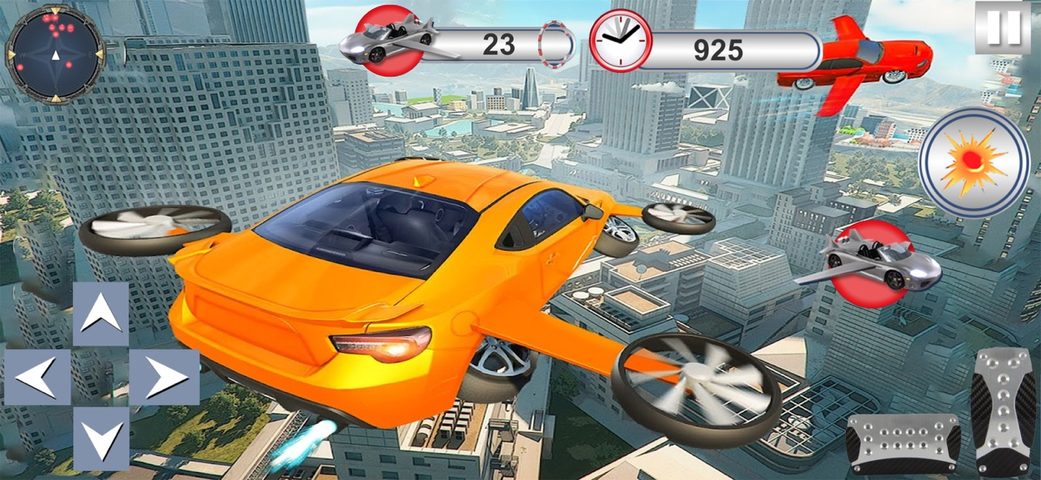 Screenshot 2: Real Flying Car Simulator 3D 4+
