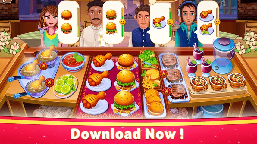 Screenshot 3: Indian Cooking Star: Chef Game
