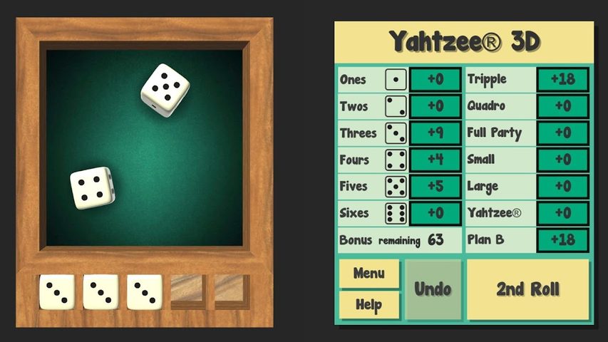 Screenshot 17: Yatzy 3D - Free Dice Game