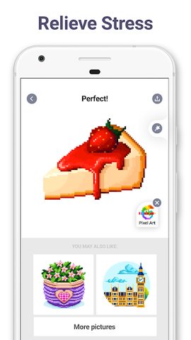 Screenshot 8: Pixel Art: color by number