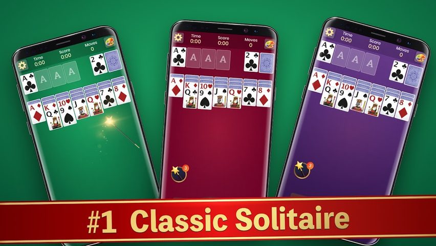 Screenshot 1: Solitaire - Classic Solitaire Card Game