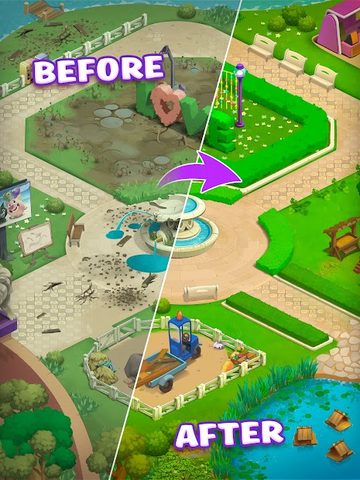 Screenshot 14: Petsville: Renovate the Zoo & Play Match 3 Games