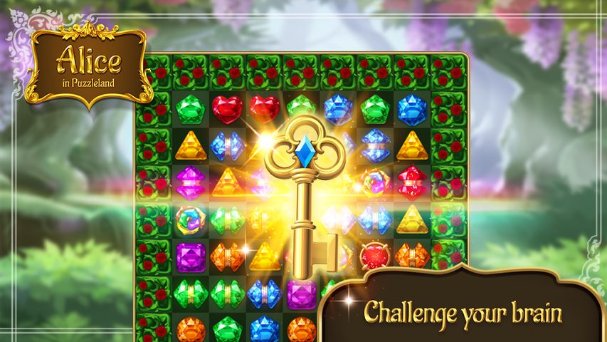 Screenshot 1: Alice in Puzzleland