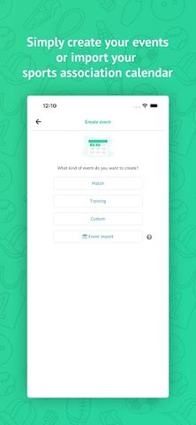 Screenshot 5: Teamy: app for sports teams