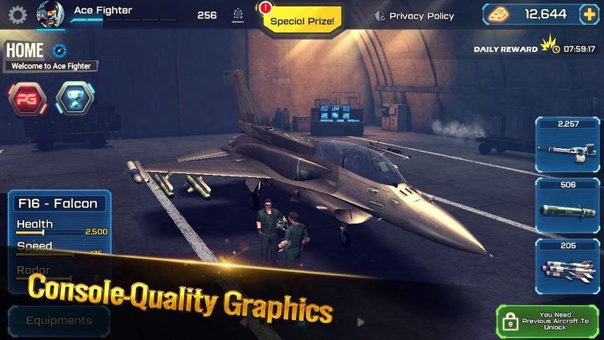 Screenshot 2: Ace Fighter: Modern Air Combat