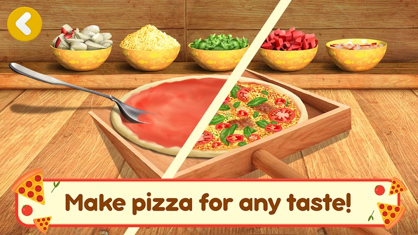 Screenshot 5: Masha and the Bear Pizza Maker
