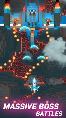 Screenshot 2: Sky Wings: Pixel Fighter 3D