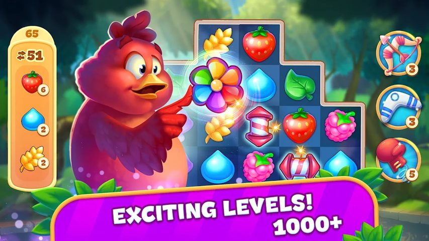 Screenshot 20: Brave Birds: Match 3 Puzzle