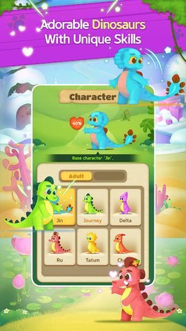 Screenshot 3: Bubble Shooter: Dino Friends