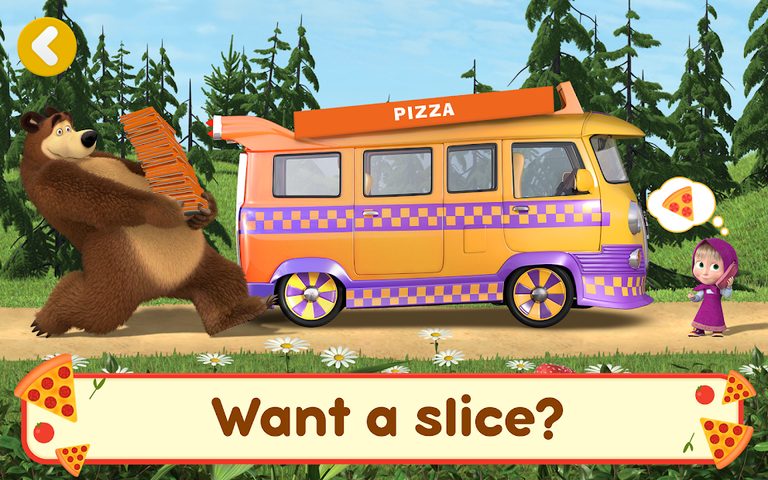 Screenshot 23: Masha and the Bear Pizza Maker
